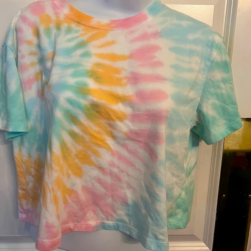 NWT Stony Clover Tie Dye Cropped Top